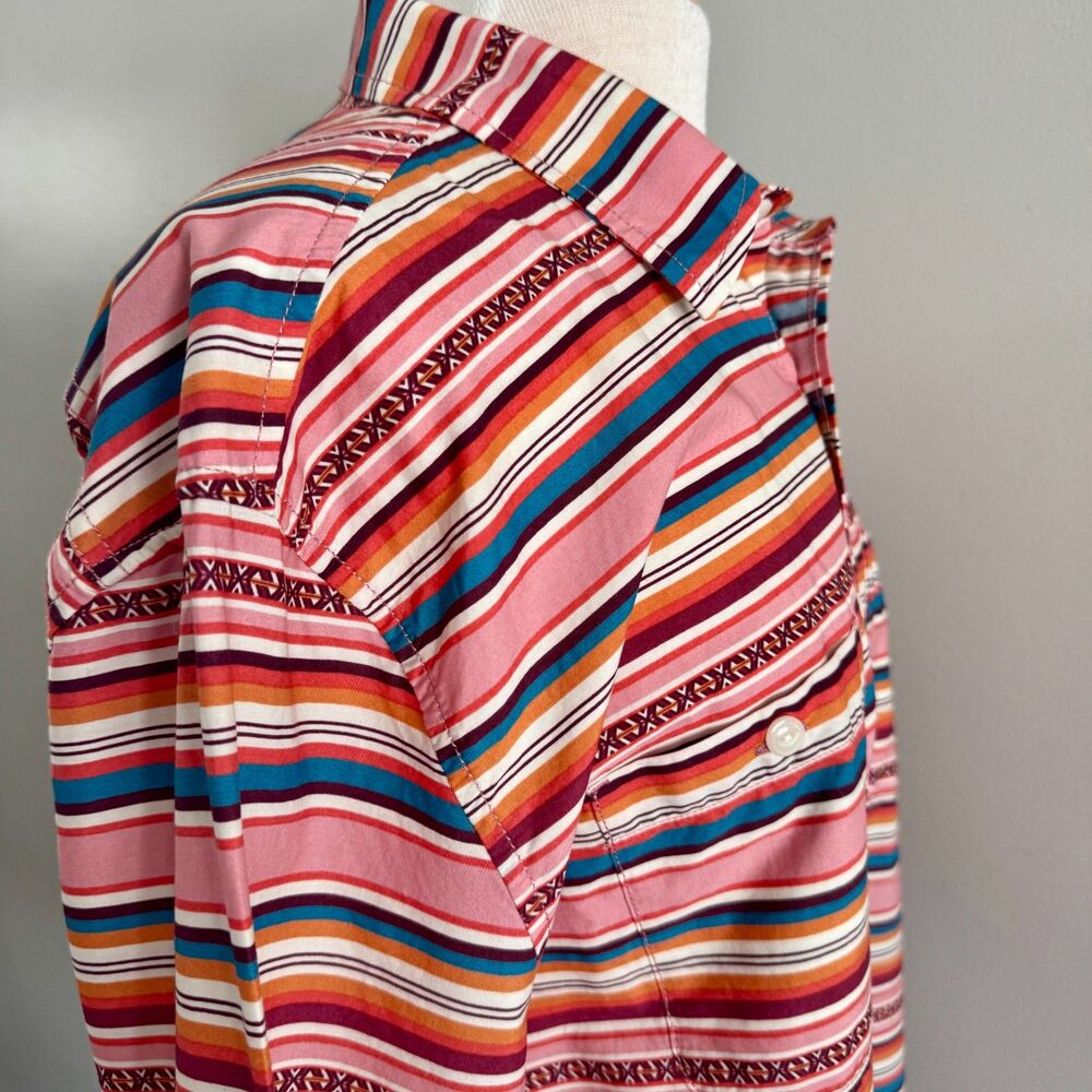 Pendleton Serape Surf Stripe Retro Inspired 60s Board Shirt Button Down | XL - Picture 8 of 15